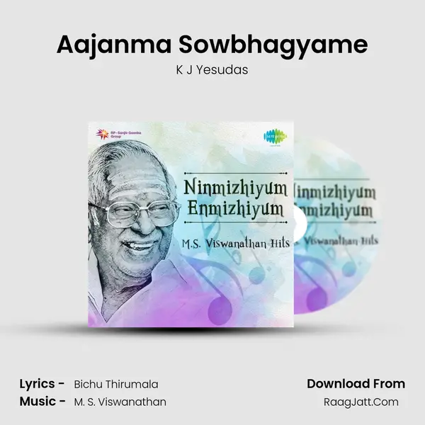Aajanma Sowbhagyame MP3 Song by K J Yesudas Cover