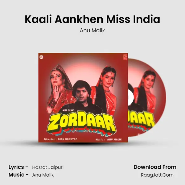 Kaali Aankhen Miss India MP3 Song by Anu Malik Cover