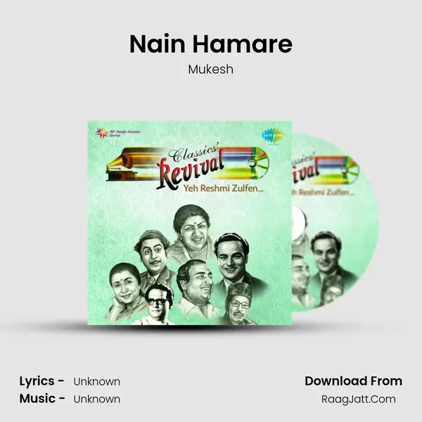 Nain Hamare MP3 Song by Mukesh Cover