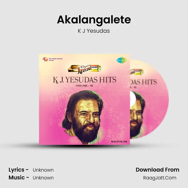 Akalangalete MP3 Song by K J Yesudas Cover