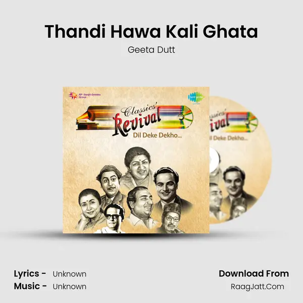 Thandi Hawa Kali Ghata Cover