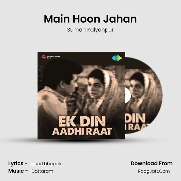 Main Hoon Jahan MP3 Song by Suman Kalyanpur Cover