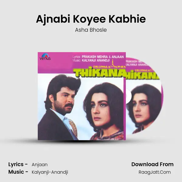 Ajnabi Koyee Kabhie MP3 Song by Asha Bhosle Cover
