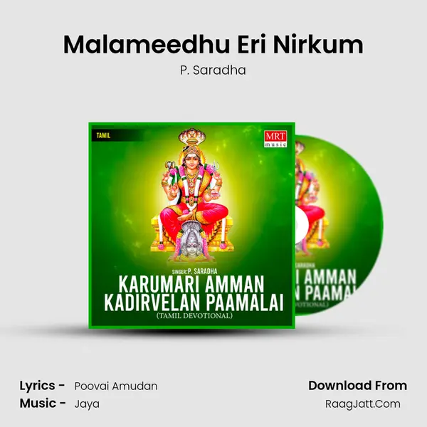 Malameedhu Eri Nirkum MP3 Song by P. Saradha Cover