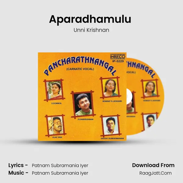 Aparadhamulu (Unni) MP3 Song by Unni Krishnan Cover