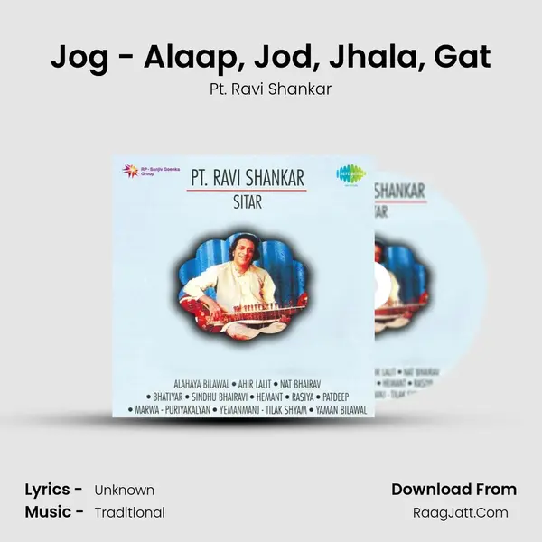 Jog - Alaap, Jod, Jhala, Gat MP3 Song by Pt. Ravi Shankar Cover
