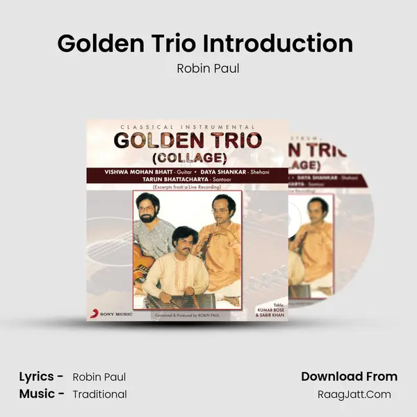 Golden Trio Introduction (Live) MP3 Song by Robin Paul Cover