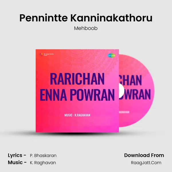 Pennintte Kanninakathoru MP3 Song by Mehboob Cover