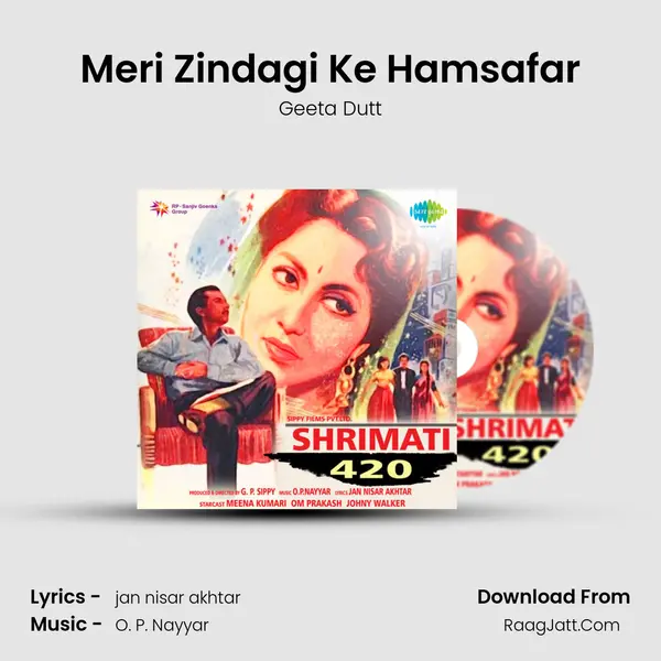 Meri Zindagi Ke Hamsafar MP3 Song by Geeta Dutt Cover