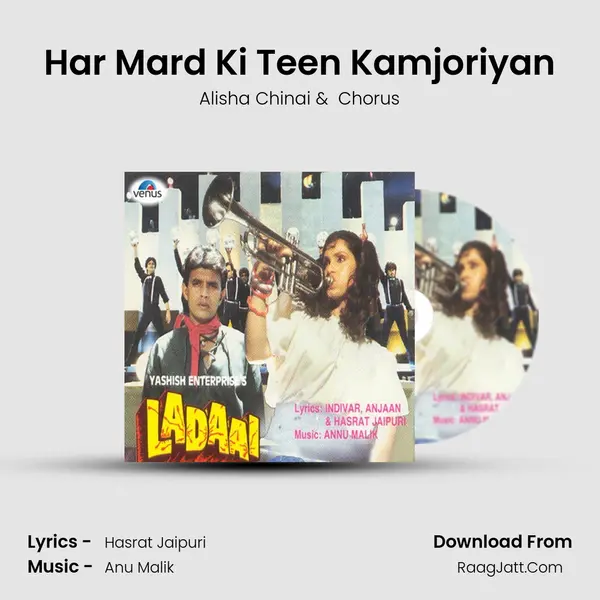 Har Mard Ki Teen Kamjoriyan MP3 Song by Alisha Chinai Cover