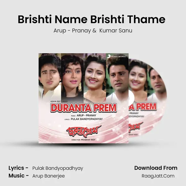Brishti Name Brishti Thame (Male Version) MP3 Song by Arup - Pranay Cover