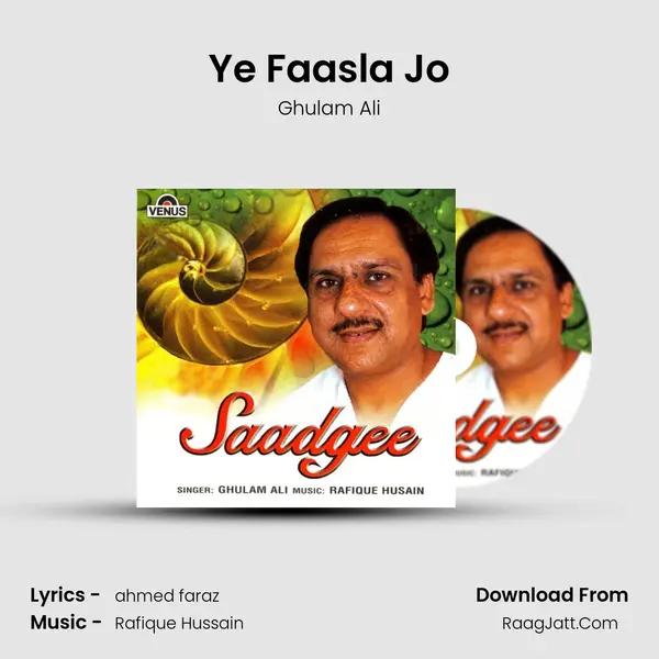 Ye Faasla Jo MP3 Song by Ghulam Ali Cover