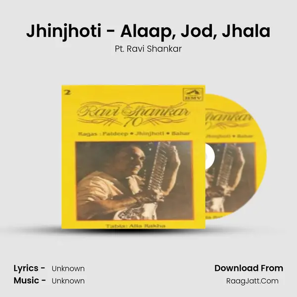 Jhinjhoti - Alaap, Jod, Jhala MP3 Song by Pt. Ravi Shankar Cover