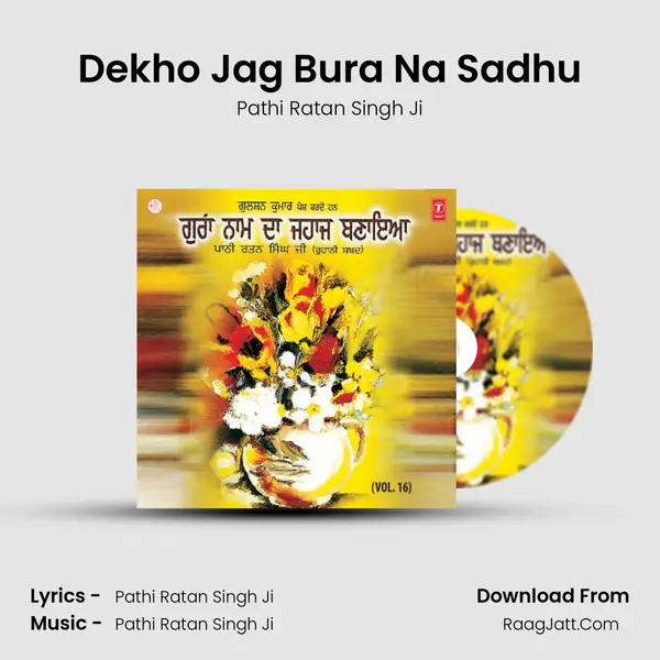 Dekho Jag Bura Na Sadhu MP3 Song by Pathi Ratan Singh Ji Cover