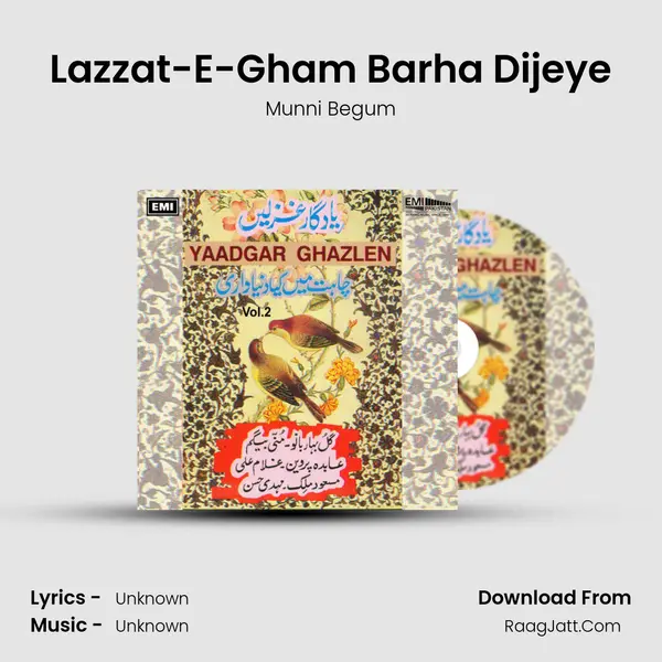 Lazzat-E-Gham Barha Dijeye Cover