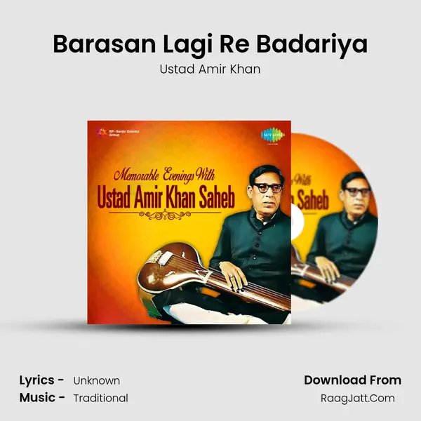 Barasan Lagi Re Badariya MP3 Song by Ustad Amir Khan Cover