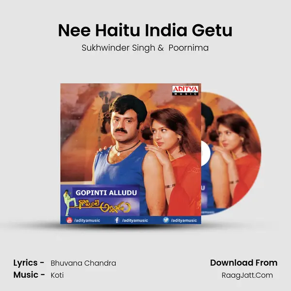 Nee Haitu India Getu MP3 Song by Sukhwinder Singh Cover