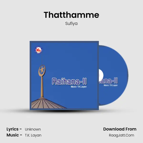 Thatthamme MP3 Song by Sufiya Cover