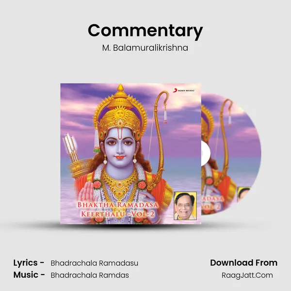 Commentary MP3 Song by M. Balamuralikrishna Cover
