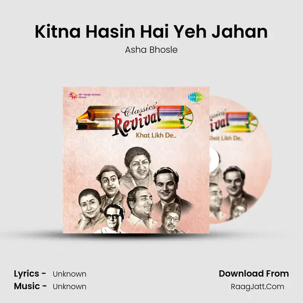 Kitna Hasin Hai Yeh Jahan MP3 Song by Asha Bhosle Cover