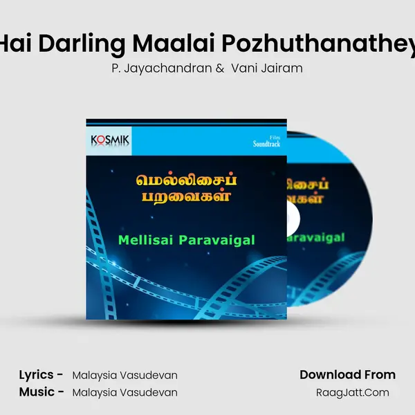 Hai Darling Maalai Pozhuthanathey MP3 Song by P. Jayachandran Cover