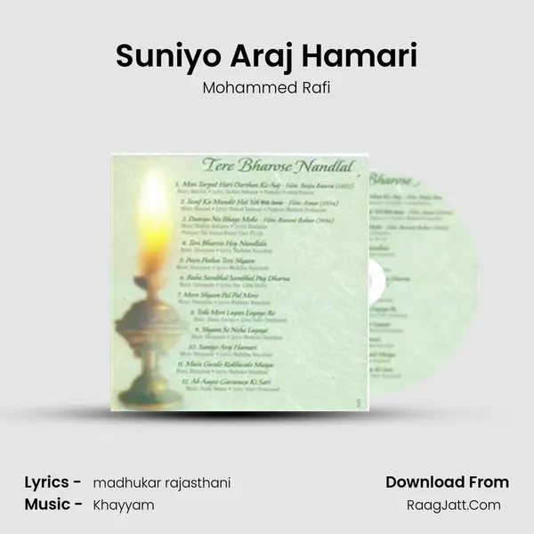 Suniyo Araj Hamari MP3 Song by Mohammed Rafi Cover