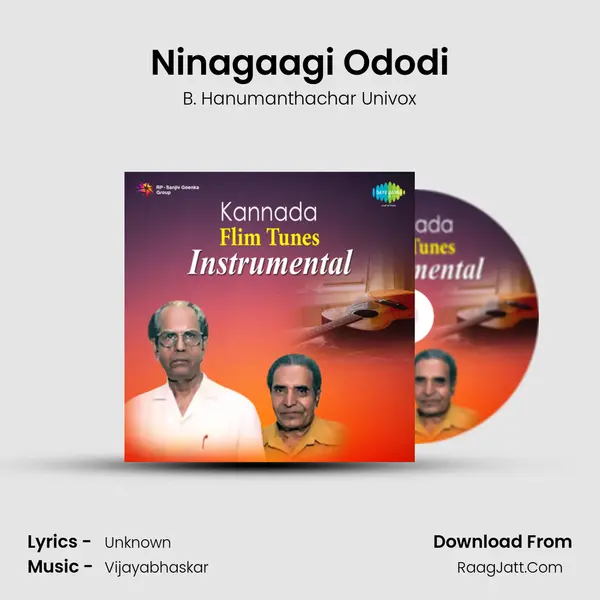 Ninagaagi Ododi MP3 Song by B. Hanumanthachar Univox Cover
