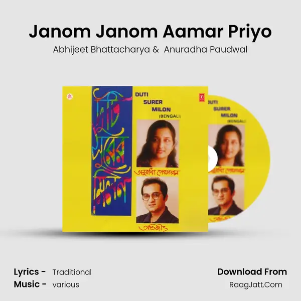 Janom Janom Aamar Priyo MP3 Song by Abhijeet Bhattacharya Cover