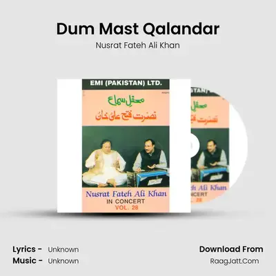 Dum Mast Qalandar MP3 Song by Nusrat Fateh Ali Khan Cover