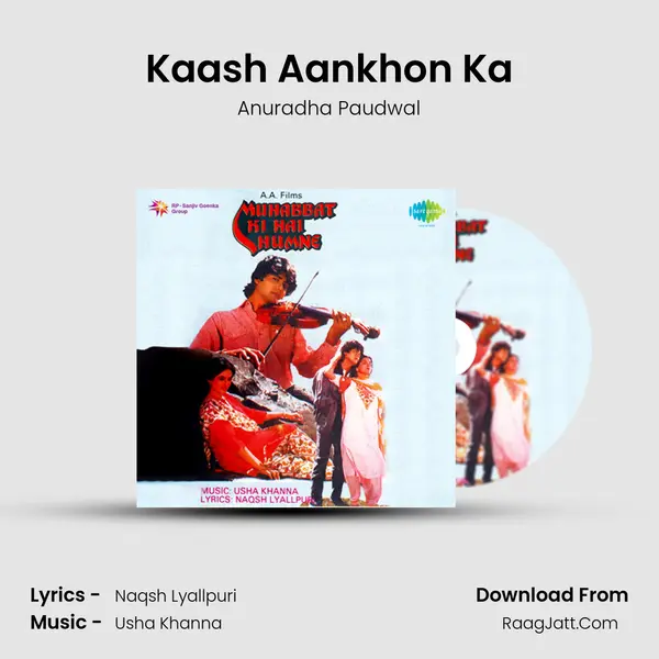 Kaash Aankhon Ka MP3 Song by Anuradha Paudwal Cover