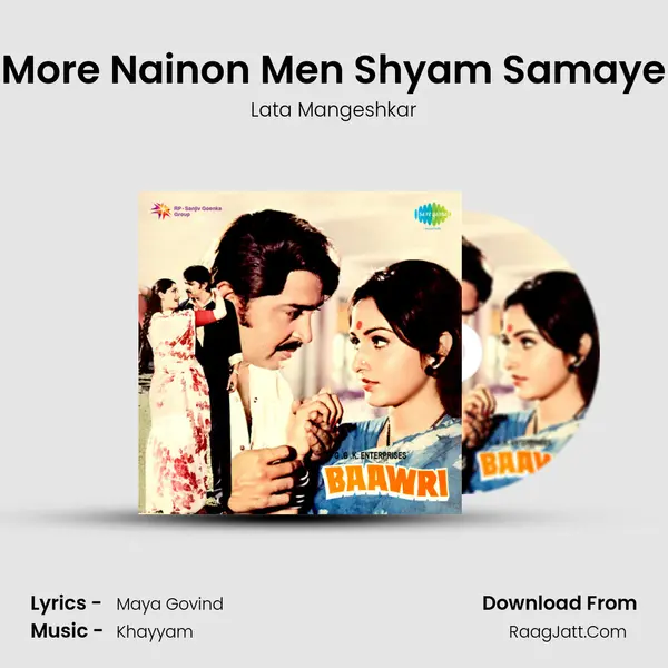 More Nainon Men Shyam Samaye MP3 Song by Lata Mangeshkar Cover