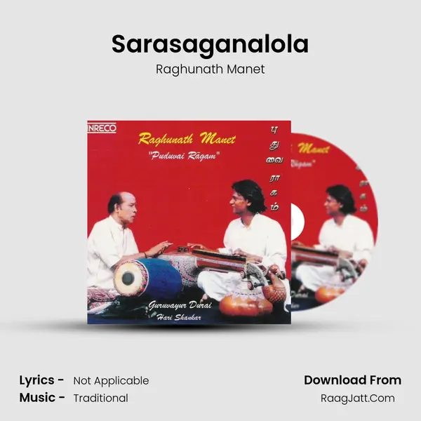 Sarasaganalola MP3 Song by Raghunath Manet Cover