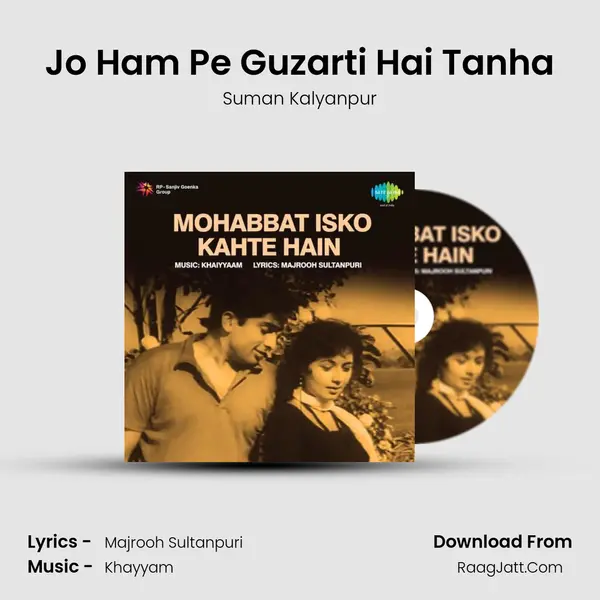 Jo Ham Pe Guzarti Hai Tanha MP3 Song by Suman Kalyanpur Cover