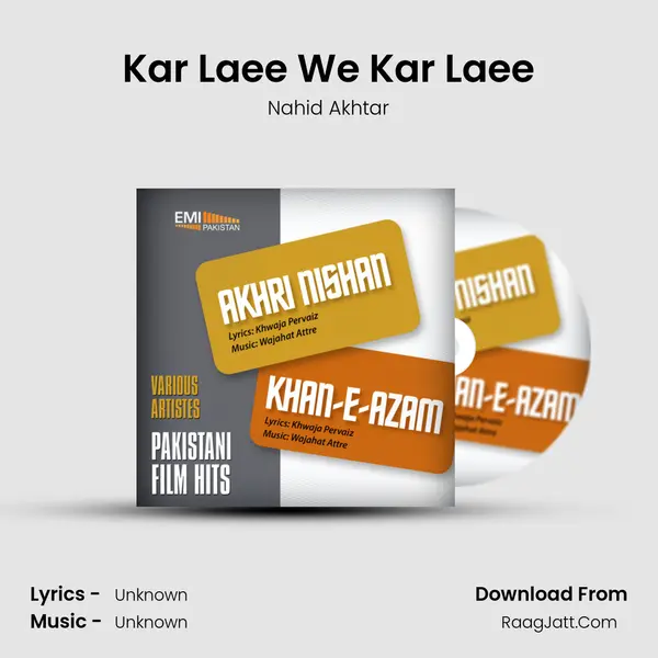 Kar Laee We Kar Laee MP3 Song by Nahid Akhtar Cover
