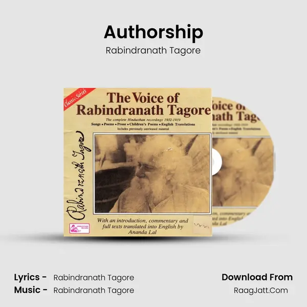 Authorship MP3 Song by Rabindranath Tagore Cover