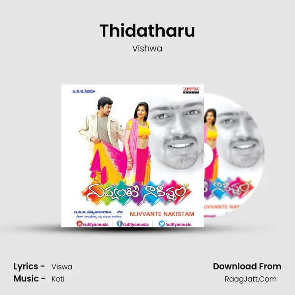 Thidatharu MP3 Song by Vishwa Cover