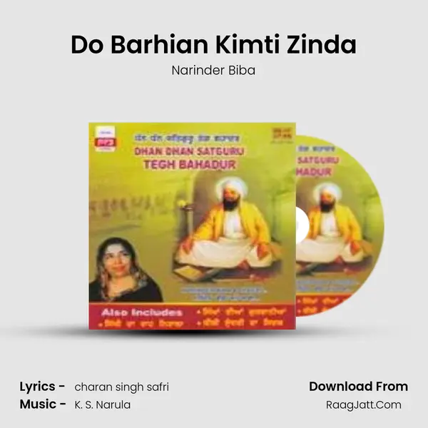 Do Barhian Kimti Zinda MP3 Song by Narinder Biba Cover