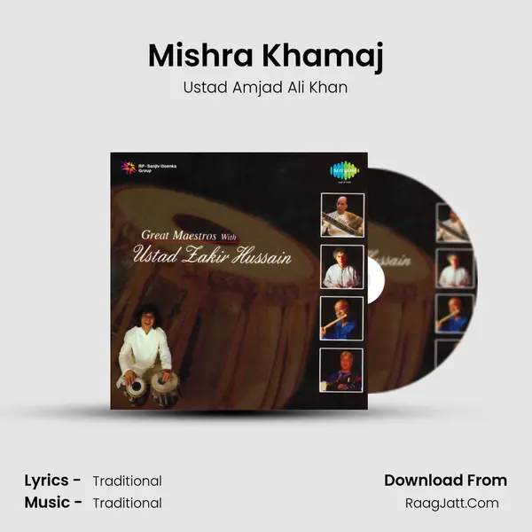 Mishra Khamaj MP3 Song by Ustad Amjad Ali Khan Cover