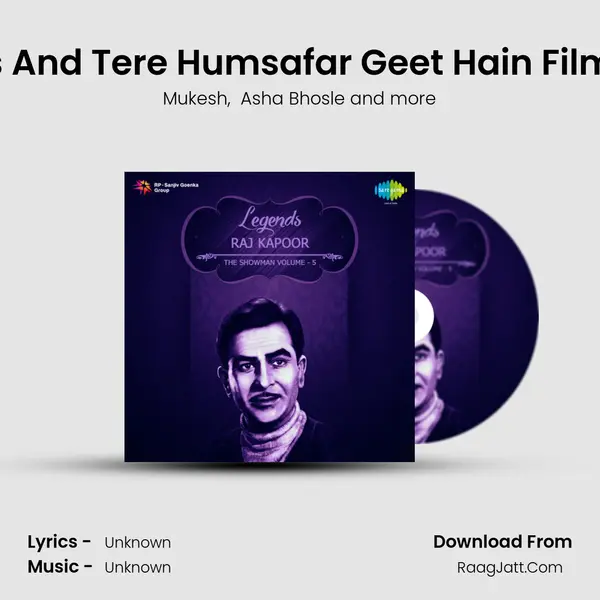 Raj Kapoor Speaks And Tere Humsafar Geet Hain Film - Dharam Karam MP3 Song by Mukesh Cover