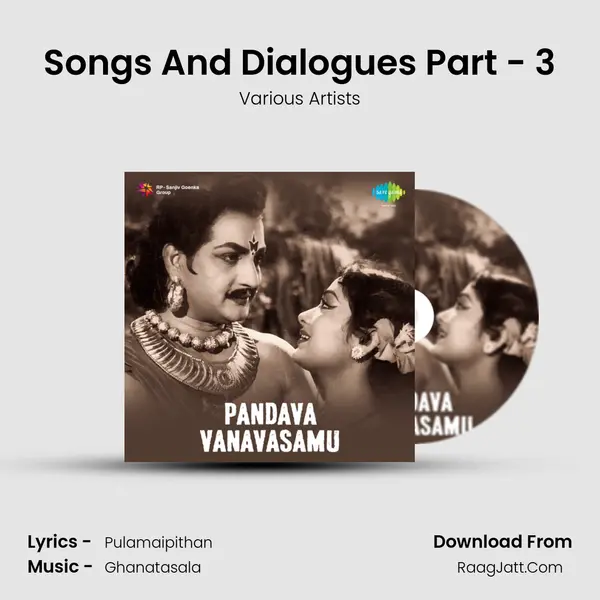 Songs And Dialogues Part - 3 MP3 Song by Various Artists Cover
