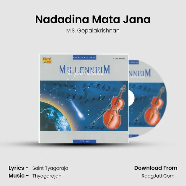 Nadadina Mata Jana MP3 Song by M.S. Gopalakrishnan Cover
