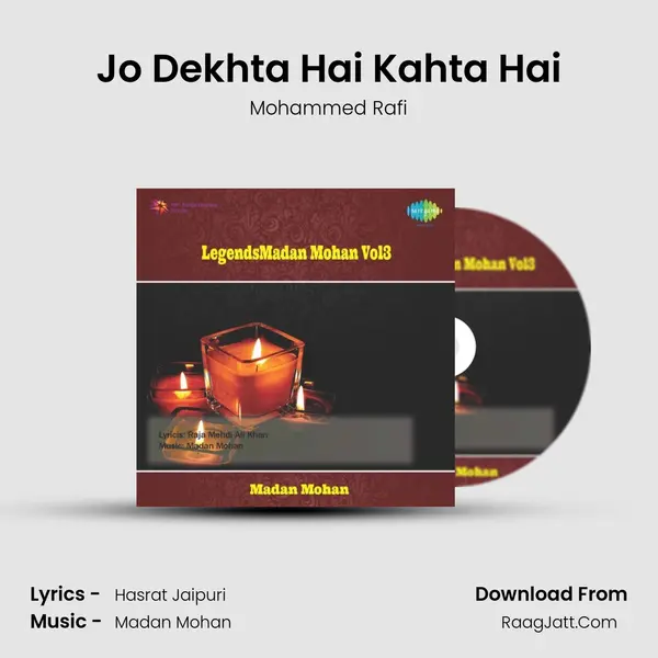 Jo Dekhta Hai Kahta Hai Cover