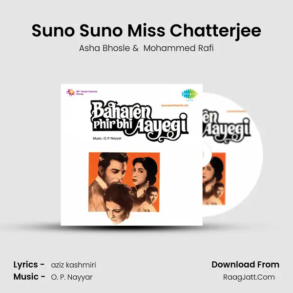 Suno Suno Miss Chatterjee MP3 Song by Asha Bhosle Cover