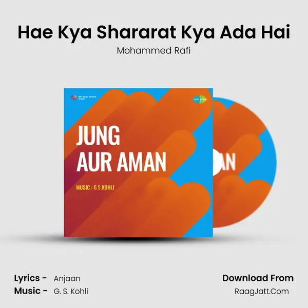 Hae Kya Shararat Kya Ada Hai MP3 Song by Mohammed Rafi Cover