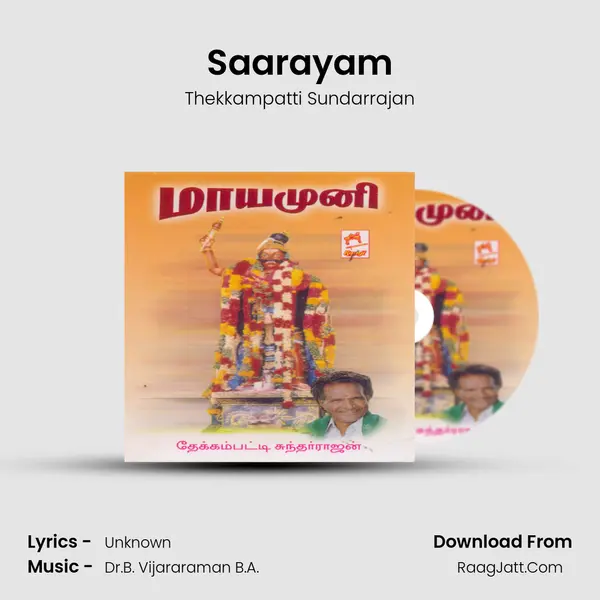 Saarayam MP3 Song by Thekkampatti Sundarrajan Cover