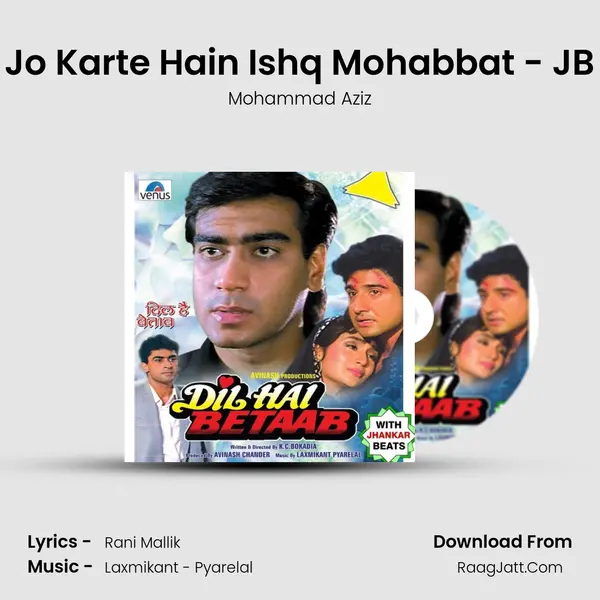 Jo Karte Hain Ishq Mohabbat - JB MP3 Song by Mohammad Aziz Cover