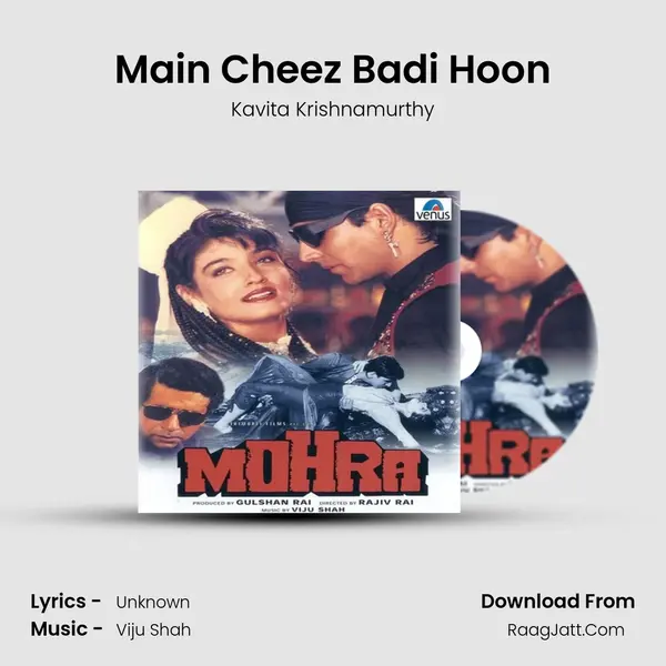 Main Cheez Badi Hoon MP3 Song by Kavita Krishnamurthy Cover