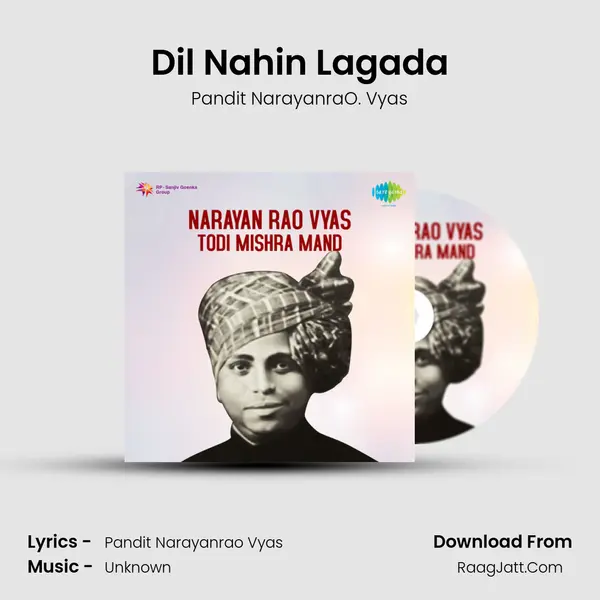Dil Nahin Lagada MP3 Song by Pandit NarayanraO. Vyas Cover