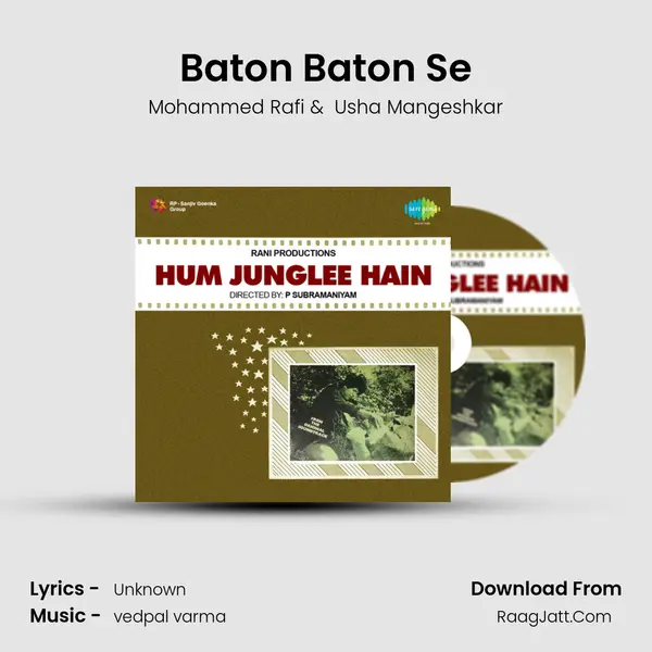 Baton Baton Se MP3 Song by Mohammed Rafi Cover