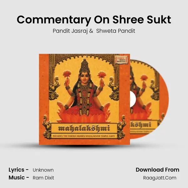 Commentary On Shree Sukt MP3 Song by Pandit Jasraj Cover